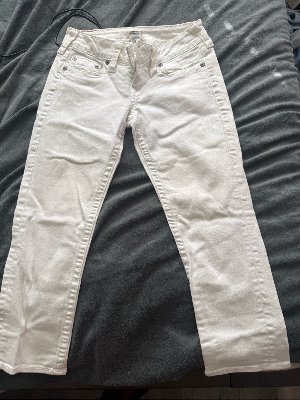 True Religion Women’s White Skinny Jeans